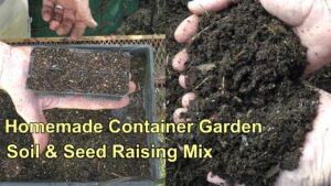 Homemade Container Soil & Seed Raising Mix