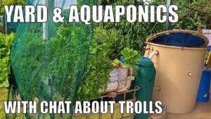 Yard / Aquaponics Update & Rob Vs Trolls