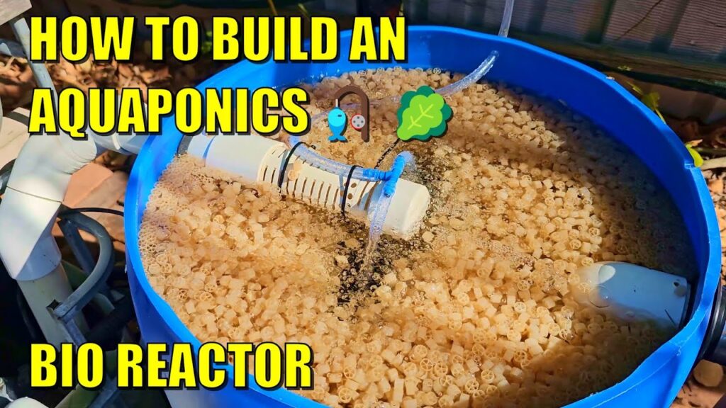 Moving Bed Bio Reactor for Aquaponics - Complete Build